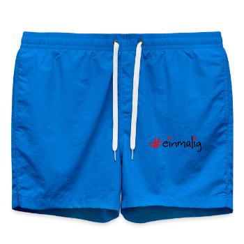 Unique - Short de bain - cobalt blue - Devant - AI Model Male 185 light (185cm)