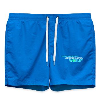 Verhaltenstherapie Therapie Verhalten - Badeshorts - Cobalt blue - Vorne - AI Model Male 185 light (185cm)