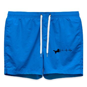 Chien - Short de bain - cobalt blue - Devant - AI Model Male 185 light (185cm)
