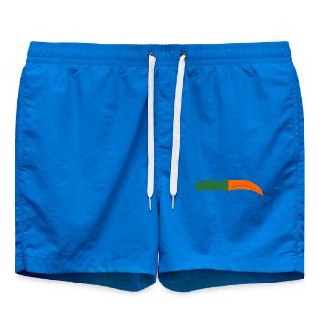 Couteau à champignons tranchants Éventail de la nature - Short de bain - cobalt blue - Devant - AI Model Male 185 light (185cm)