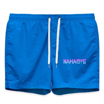 Namaste  - Badeshorts - Cobalt blue - Vorne - AI Model Male 185 light (185cm)