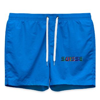 SCHWEIZ. HUMOR. LAND - Badeshorts - Cobalt blue - Vorne