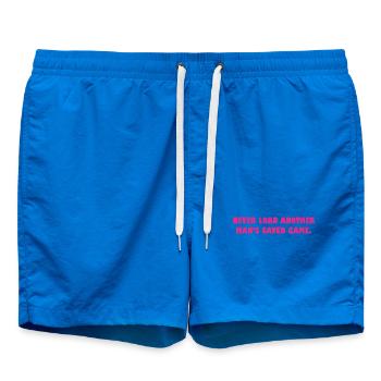 Niemals das gespeicherte Spiel eines anderen laden - Badeshorts - Cobalt blue - Vorne