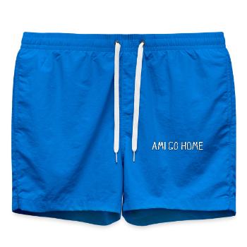 AMI GO HOME - Short de bain - cobalt blue - Devant - AI Model Male 185 light (185cm)