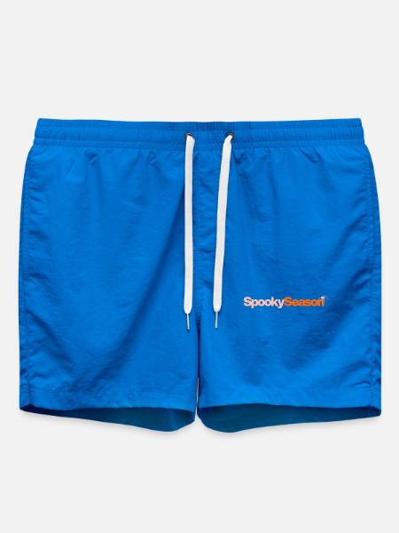 Spooky Season mit Spinne - Badeshorts - Cobalt blue