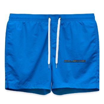 Sozialarbeiterin regenbogen verlauf - Badeshorts - Cobalt blue - Vorne - AI Model Male 185 light (185cm)