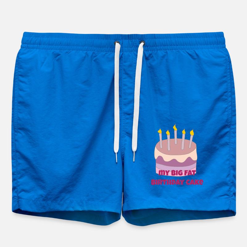 Mon gros gâteau d’anniversaire - Short de bain - cobalt blue