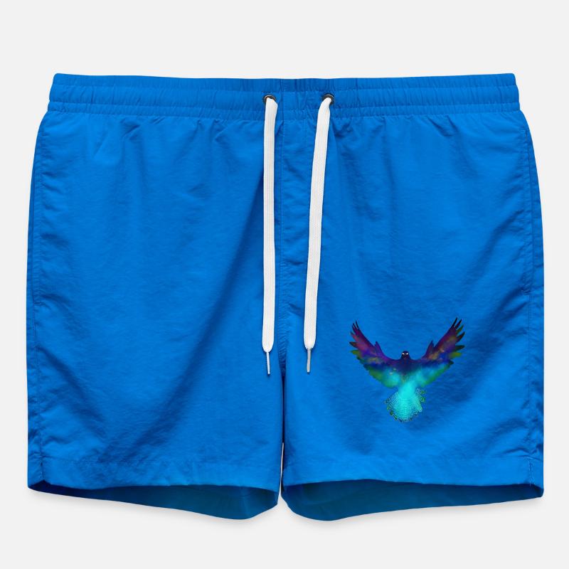 eagle falcon - Swim Trunks - cobalt blue