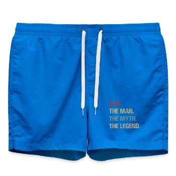 Dad. The man. The Myth. The Legend. - Swim Trunks - cobalt blue - Front