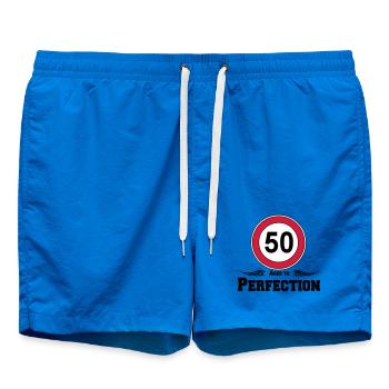 50.Geburtstag , 50 vieilli à la perfection .. (25) - Short de bain - cobalt blue - Devant