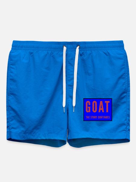 Großer Animationsdruck für Kinderbekleidung - Badeshorts - Cobalt blue