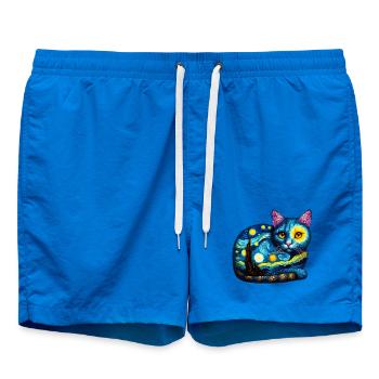 Katze - Badeshorts - Cobalt blue - Vorne