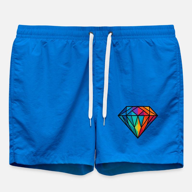 Diamond - Swim Trunks - cobalt blue