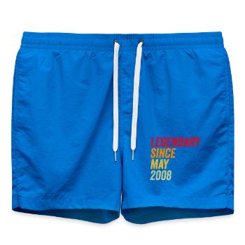 18. Geburtstag 18 Jahre Mai 2008 - Badeshorts - Cobalt blue - Vorne