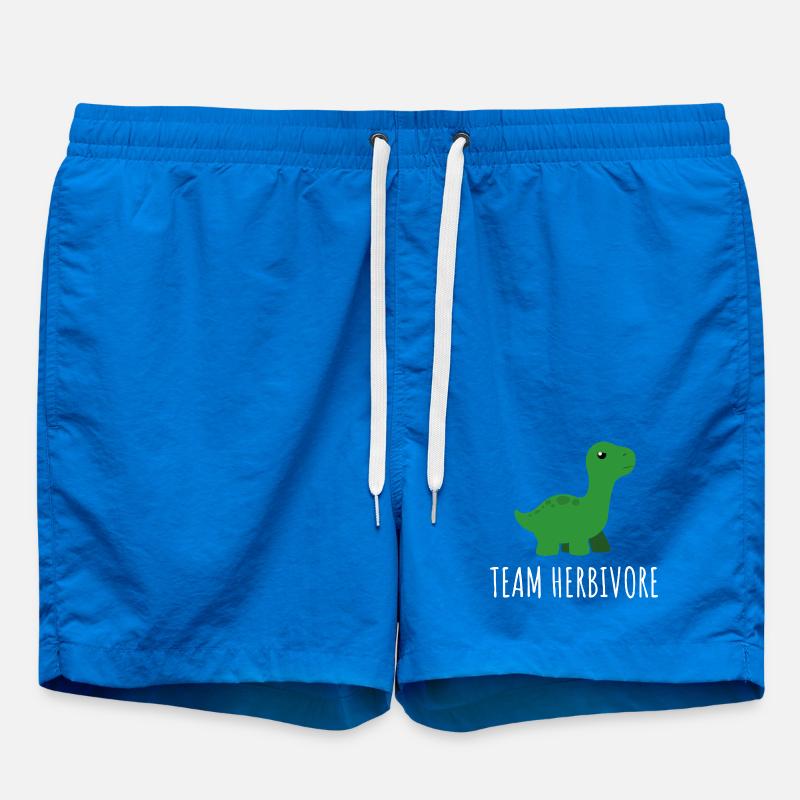 Herbivore Dino Team Tee - Swim Trunks - cobalt blue