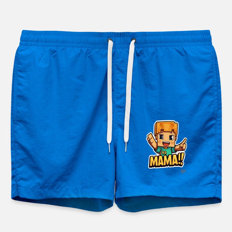 Yo maman ! - Short de bain - cobalt blue