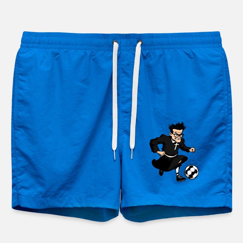 Pasteur footballeur - Short de bain - cobalt blue