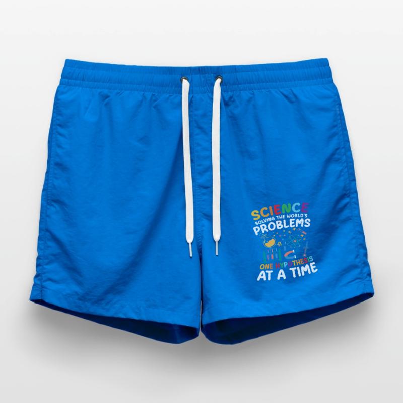 Natural sciences help solve world problems Swim Trunks