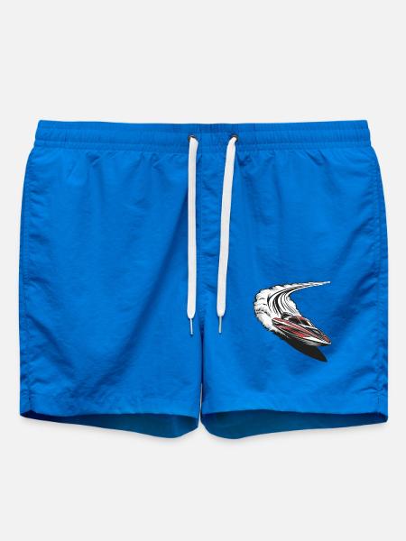 Dynamisches Motorboot Abenteuer auf den Wellen - Badeshorts - Cobalt blue