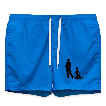 Frau an der Leine Junggesellen - Badeshorts - Cobalt blue - Vorne