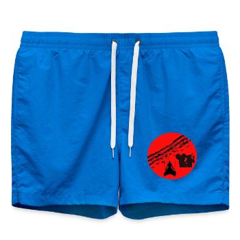 Pirates - Swim Trunks - cobalt blue - Front