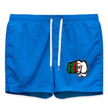 Algerien Flagge Hand Faust - Badeshorts - Cobalt blue - Vorne