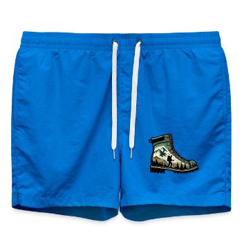 Chaussure randonnée Montagne Trekkeur Randonneur - Short de bain - cobalt blue - Devant - AI Model Male 185 light (185cm)