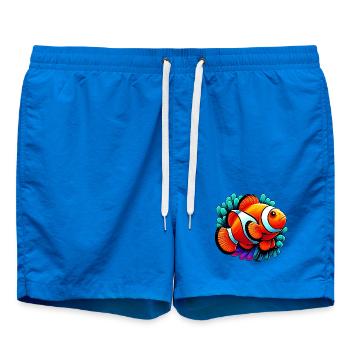 Clownfische - Badeshorts - Cobalt blue - Vorne