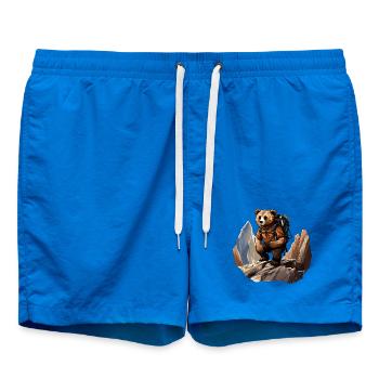 Ours Alpinistes / Randonnée Ours - Short de bain - cobalt blue - Devant