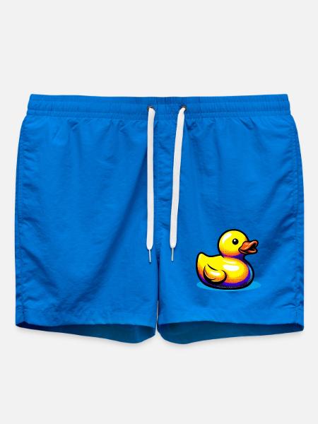 Duckling Duck Duck Duck - Swim Trunks - cobalt blue