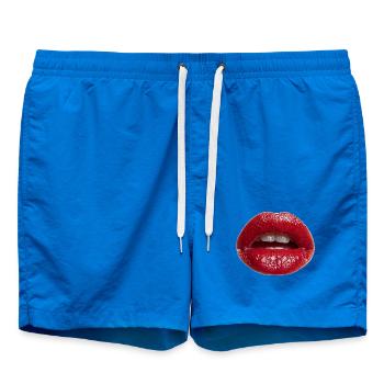 Lèvres - Short de bain - cobalt blue - Devant - AI Model Male 185 light (185cm)