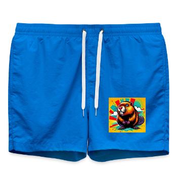castor - Short de bain - cobalt blue - Devant