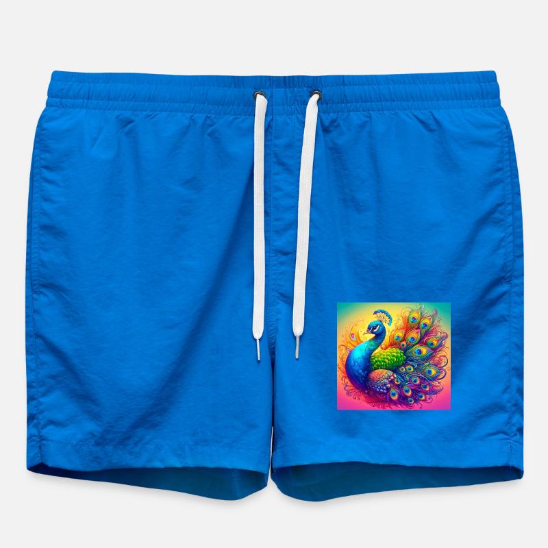 peacock - Swim Trunks - cobalt blue