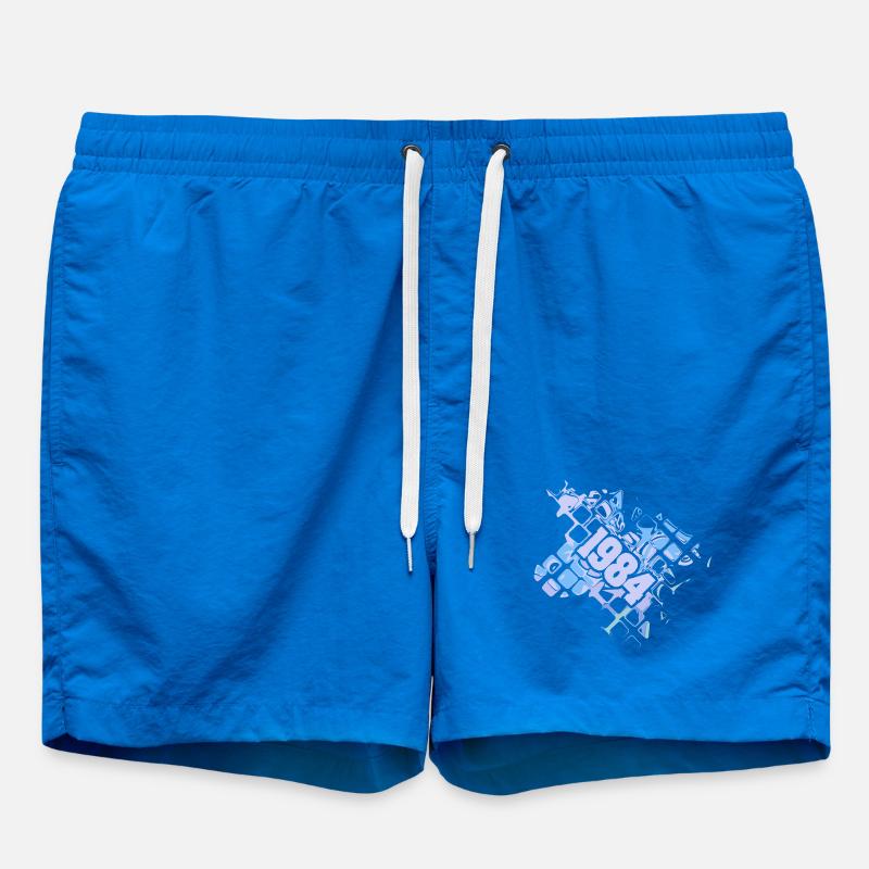 Ordinateur 1984 - Short de bain - cobalt blue