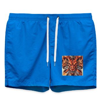 Critique du Dragon à Trois Têtes - Short de bain - cobalt blue - Devant
