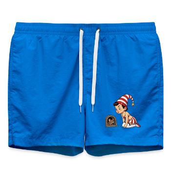Fille lutin au trou de souris - Short de bain - cobalt blue - Devant
