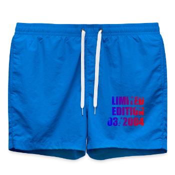 22e anniversaire Édition Limitée 03/2004 - Short de bain - cobalt blue - Devant - AI Model Male 185 light (185cm)