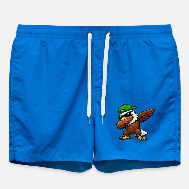 Dabbing Eagle - Swim Trunks - cobalt blue