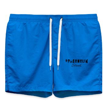Pracoholik street Polska - Badeshorts - Cobalt blue - Vorne