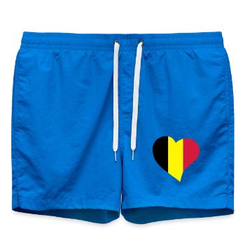 Coeur belge - Short de bain - cobalt blue - Devant