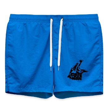Crow - Swim Trunks - cobalt blue - Front