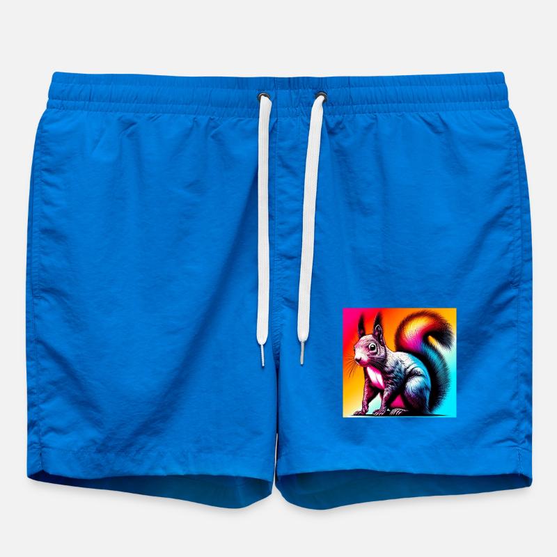 squirrel - Swim Trunks - cobalt blue