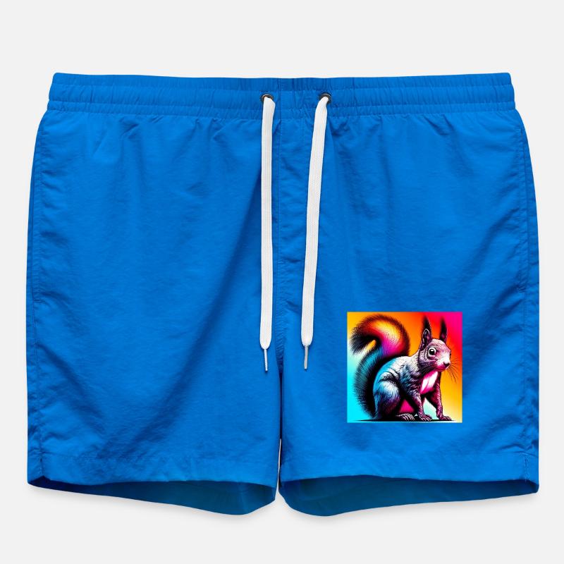 squirrel - Swim Trunks - cobalt blue