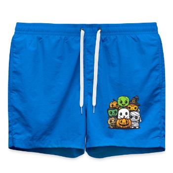 Bande dessinée Halloween Party Trick Or Treat - Short de bain - cobalt blue - Devant