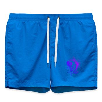 Floorball perfect for every floorball - Swim Trunks - cobalt blue - Front