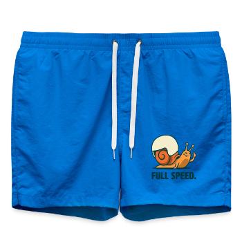 Escargot à pleine vitesse - Short de bain - cobalt blue - Devant
