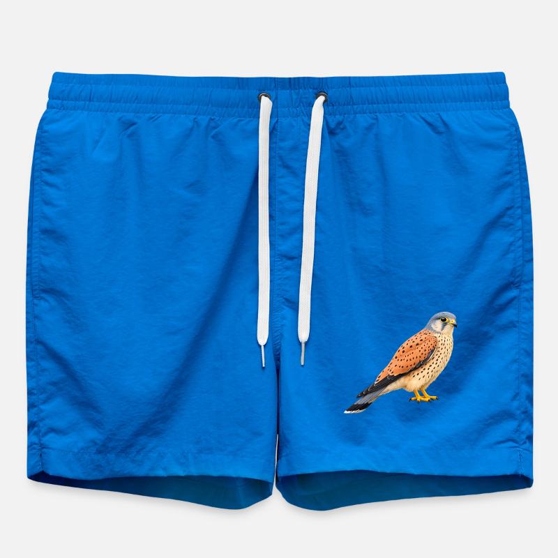 Common kestrel male - Swim Trunks - cobalt blue