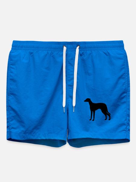 Greyhound Dog - Swim Trunks - cobalt blue