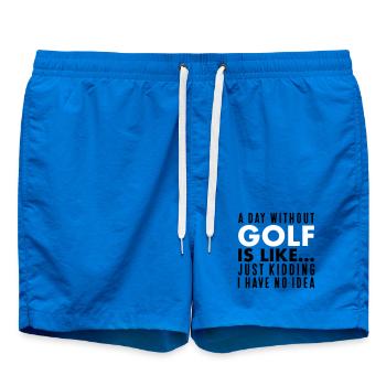 Golf - Badeshorts - Cobalt blue - Vorne