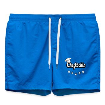 Chefköchin Design - Badeshorts - Cobalt blue - Vorne - AI Model Male 185 light (185cm)